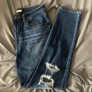 levi’s 721 high rise skinny ankle